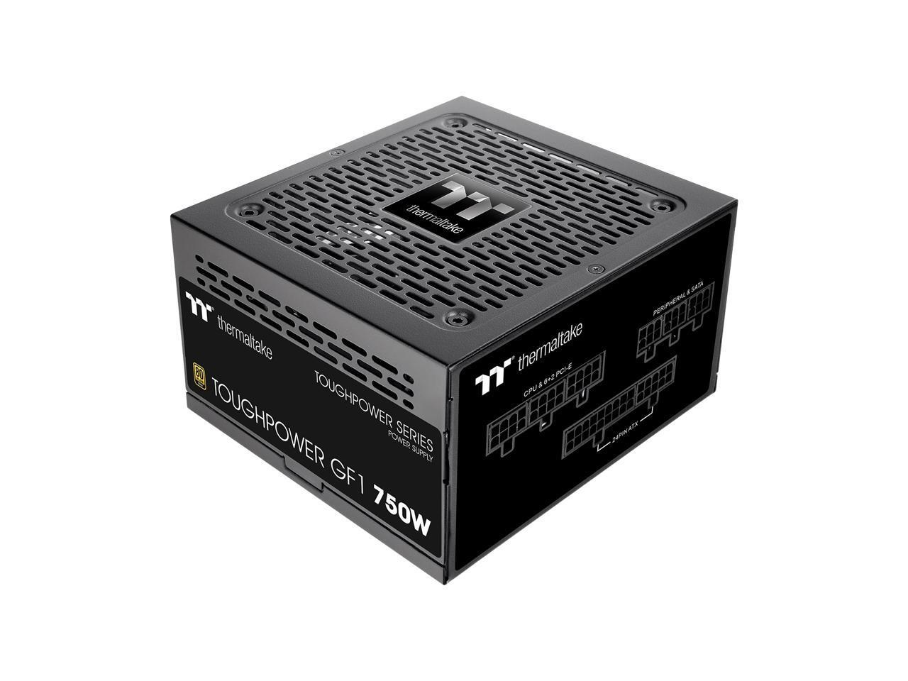 Thermaltake 750W GF1(2024) Fully Modular ATX Power Supply - 80 PLUS Gold PSU