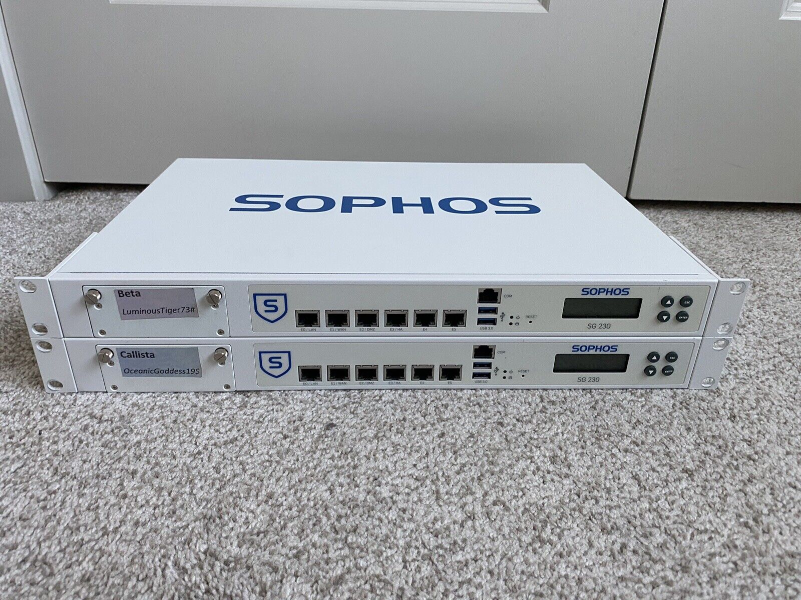 Sophos SG 230 Firewall Security Appliance Ubuntu Server 22.04 LTS 🧡