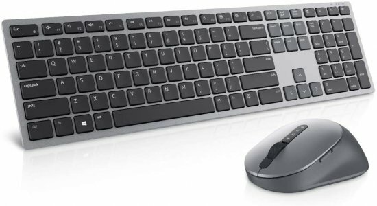 Dell KM7321W Premier Multi-Device Wireless Keyboard Mouse Combo English Hebrew