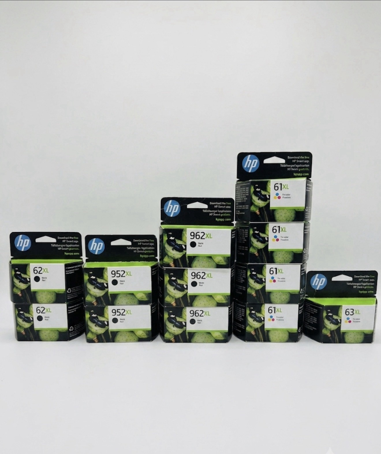 hp ink cartridges ( 12 ) Qt