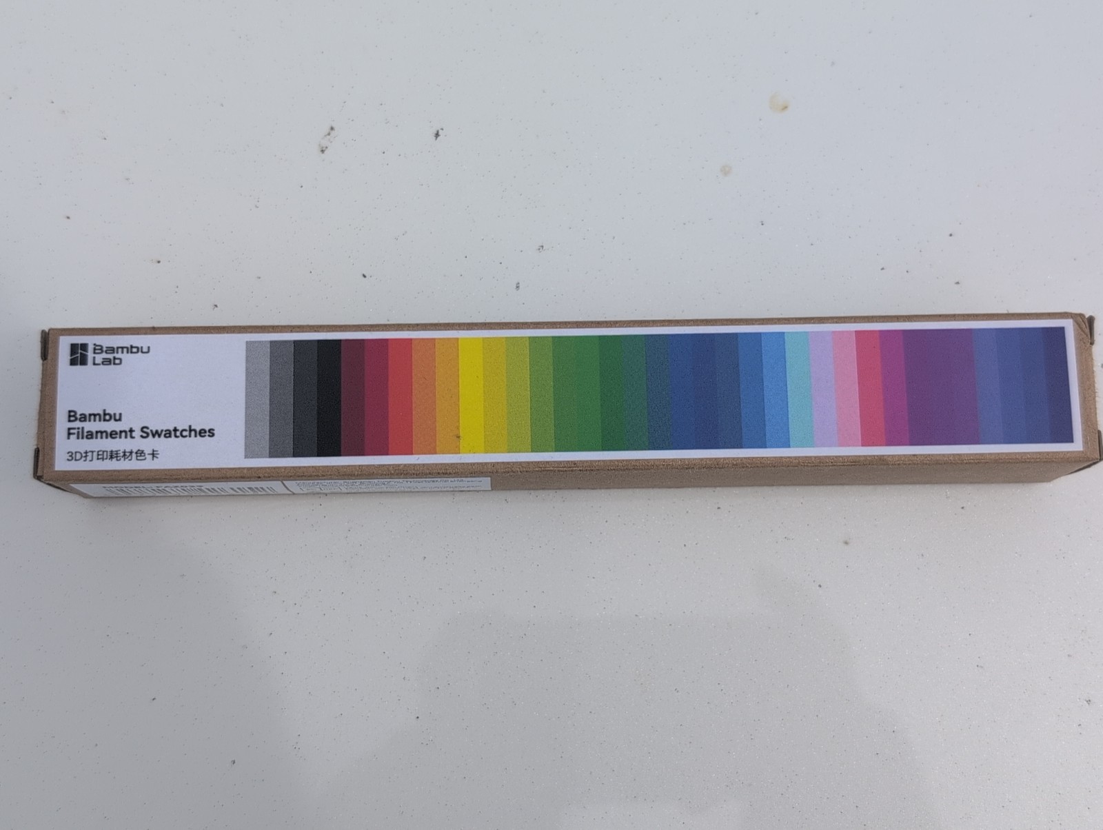Bambu Lab Filament Swatches
