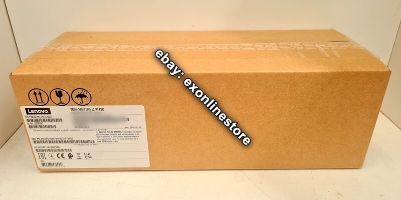 4P57A75972 - ThinkSystem 750W (230V/115V) v2 Platinum Hot-Swap Power Supply