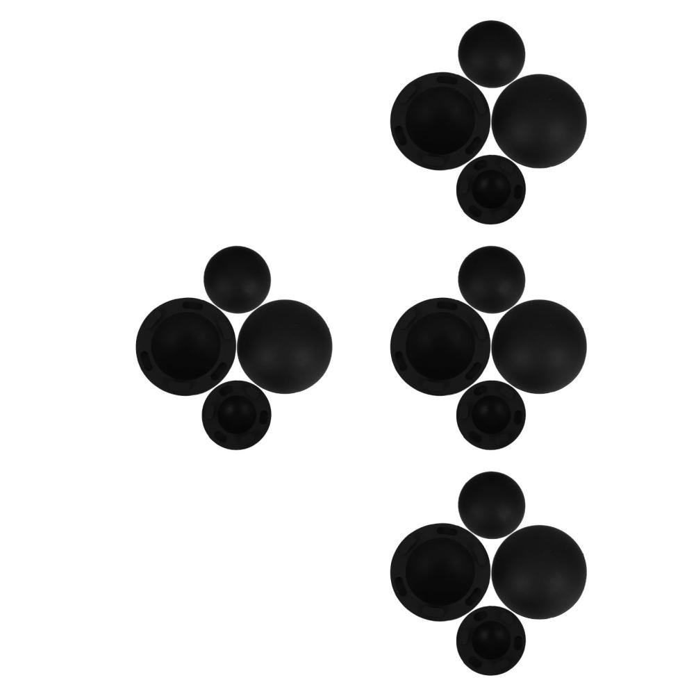 8 pcs Silicone Laptop Stand Balls - Detachable Computer Cooling Base, Anti-Slip