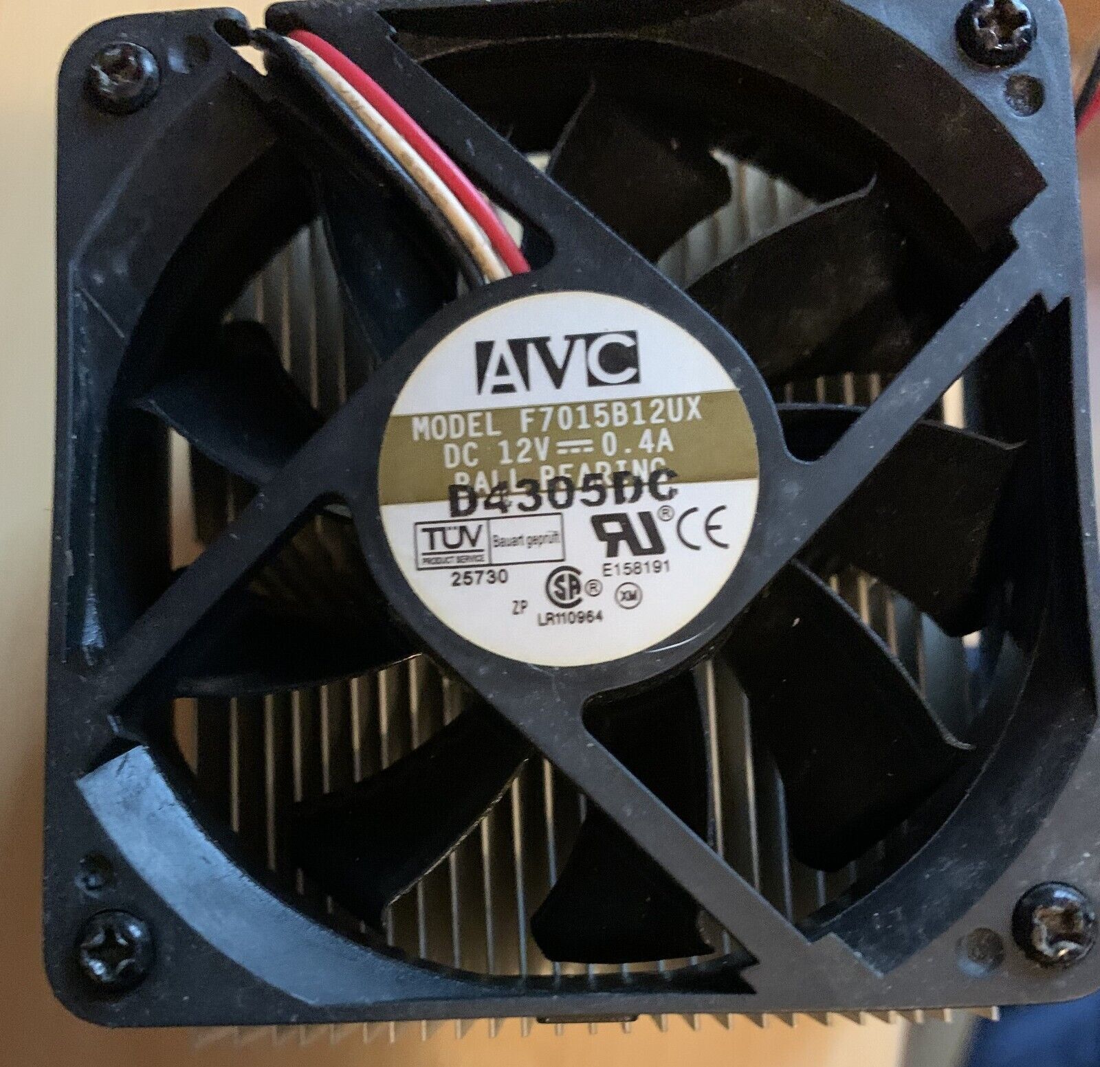 AVC Socket A, 462  Socket 462 AMD CPU Cooling Fan and Heatsink