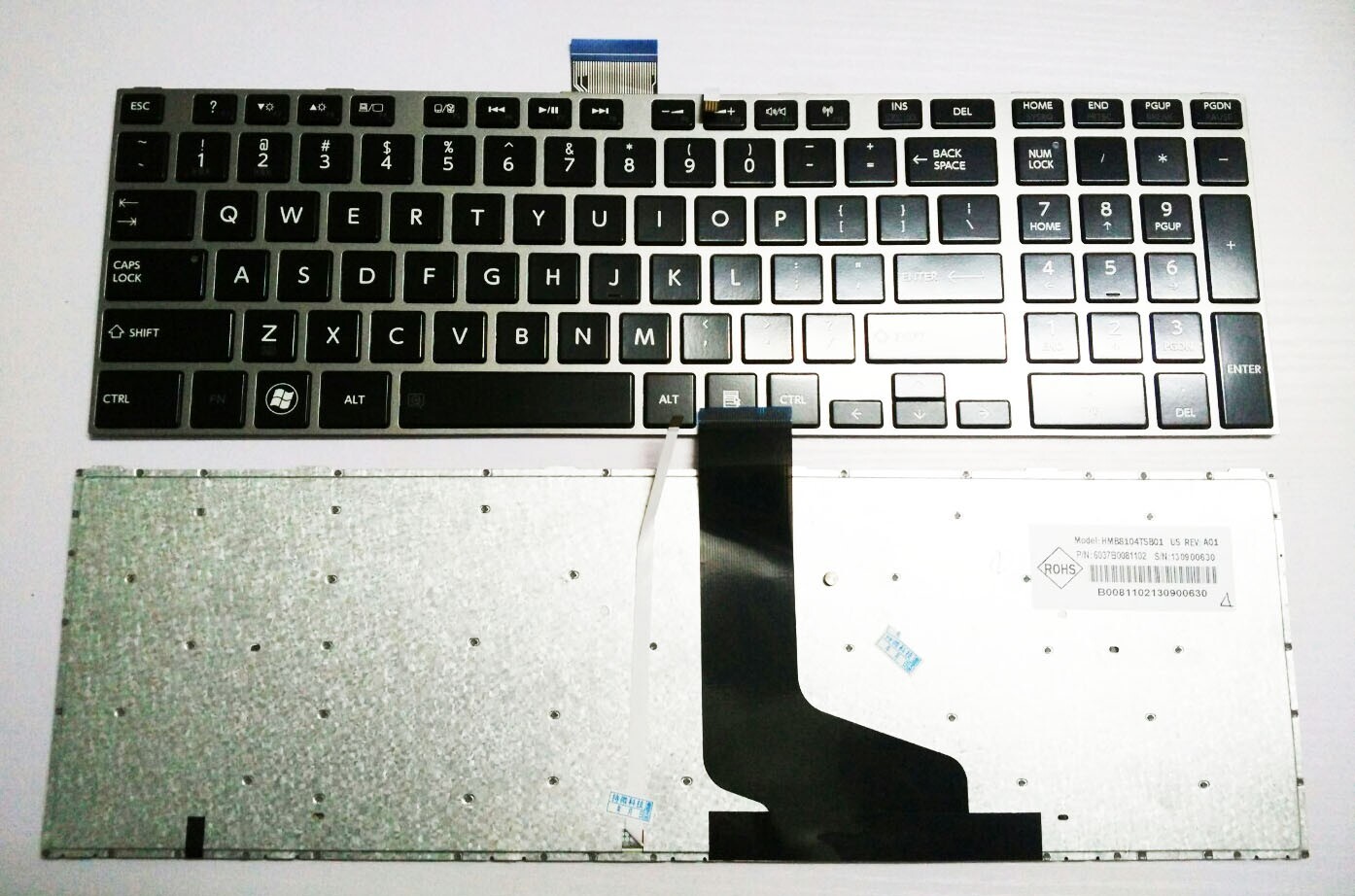 New Toshiba Satellite P850 P850D P855D P870 P870D P875D Keyboard Backlit US