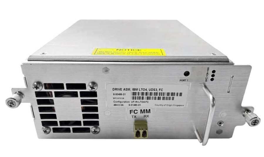 DELL POWERVAULT ML6000 TAPE DRIVE 0WN444 / IBM LTO4 Drive ASM UDS3 FC 8-00491-01