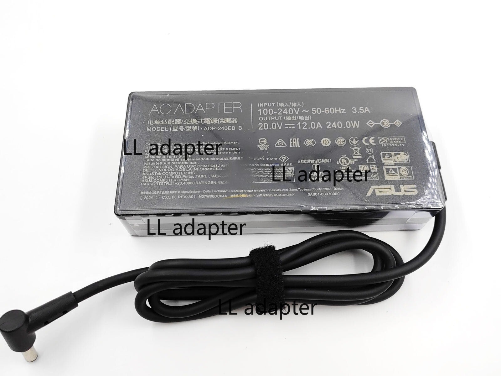ASUS Original OEM 20V 12A 240W Charger Adapter for ASUS ROG Zephyrus G14 G15 G16
