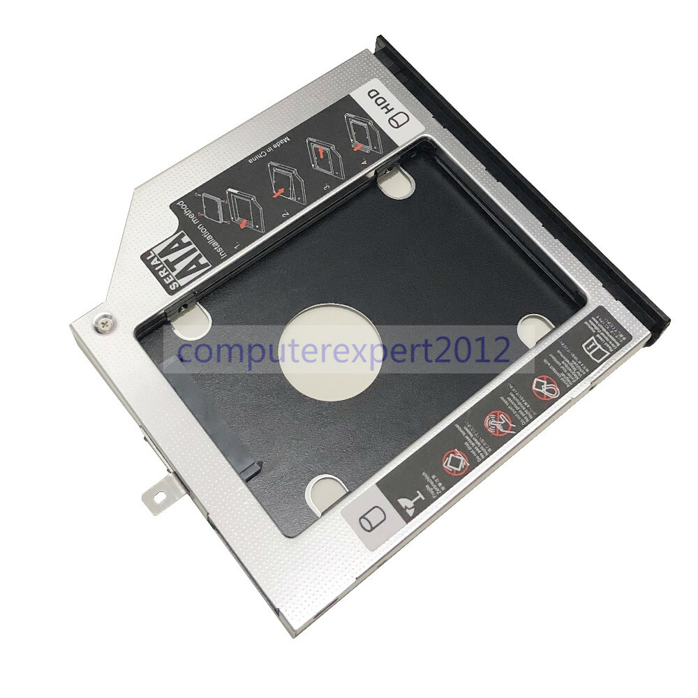 SATA 2nd HDD SSD Hard Drive Caddy for Asus X455 A455 K455 F455 Faceplate Bezel