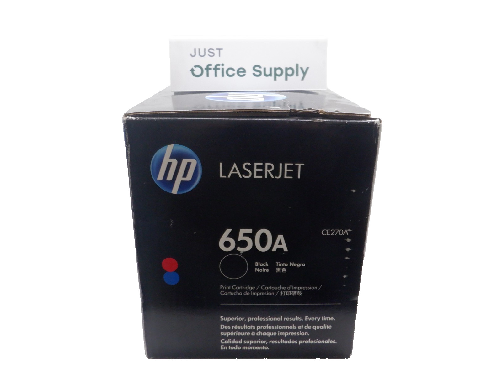 Genuine HP 650A Black CE270A Print Toner Cartridge  DD