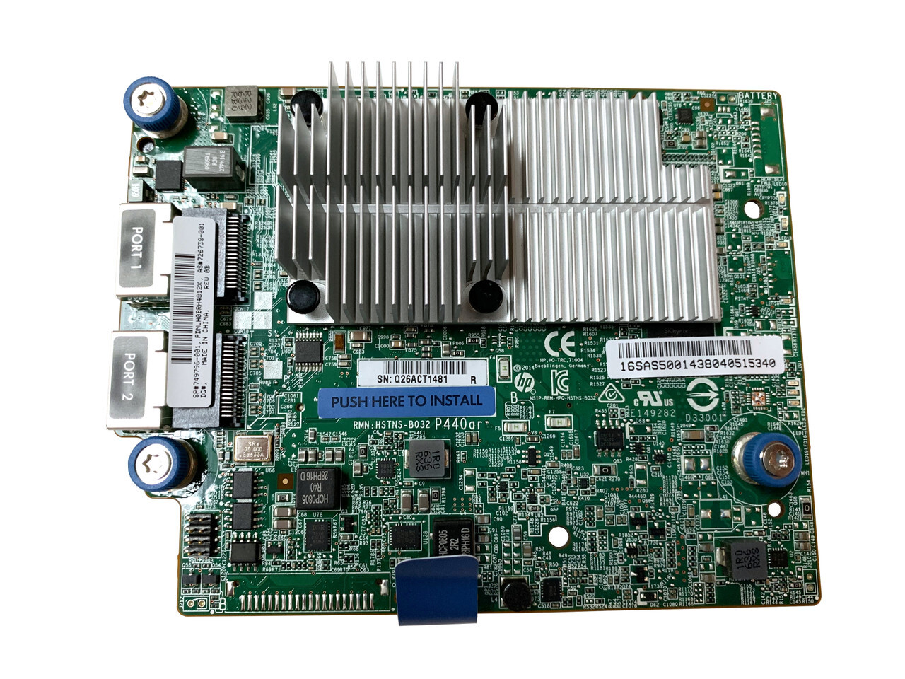 HP 2GB Smart Array 749974-B21 P440AR 749796-001 SAS RAID Controller