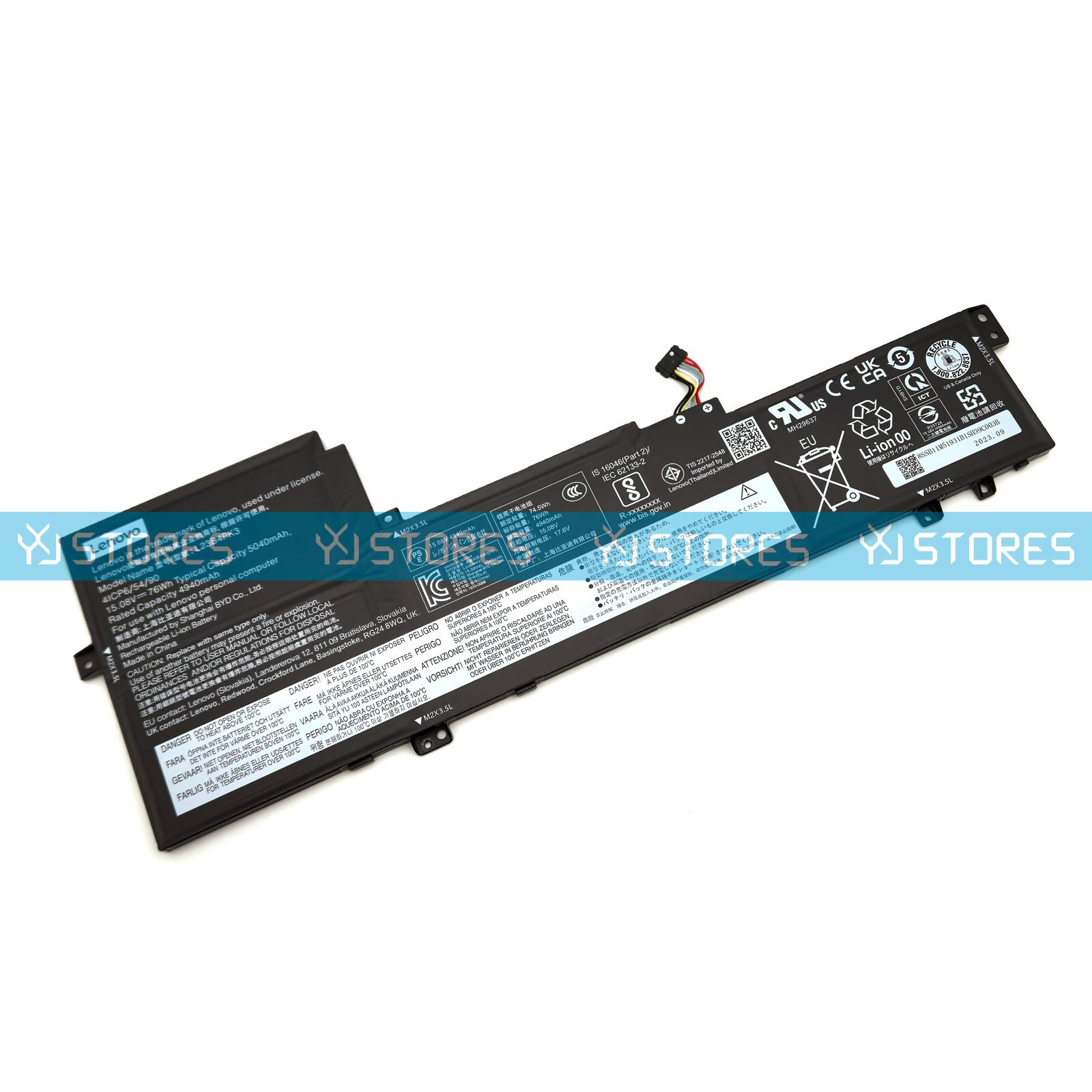 Genuine L23B4PK3 L23C4PK3 L23D4PK3 Battery for Lenovo IdeaPad Slim 5-16IRU9 83FW