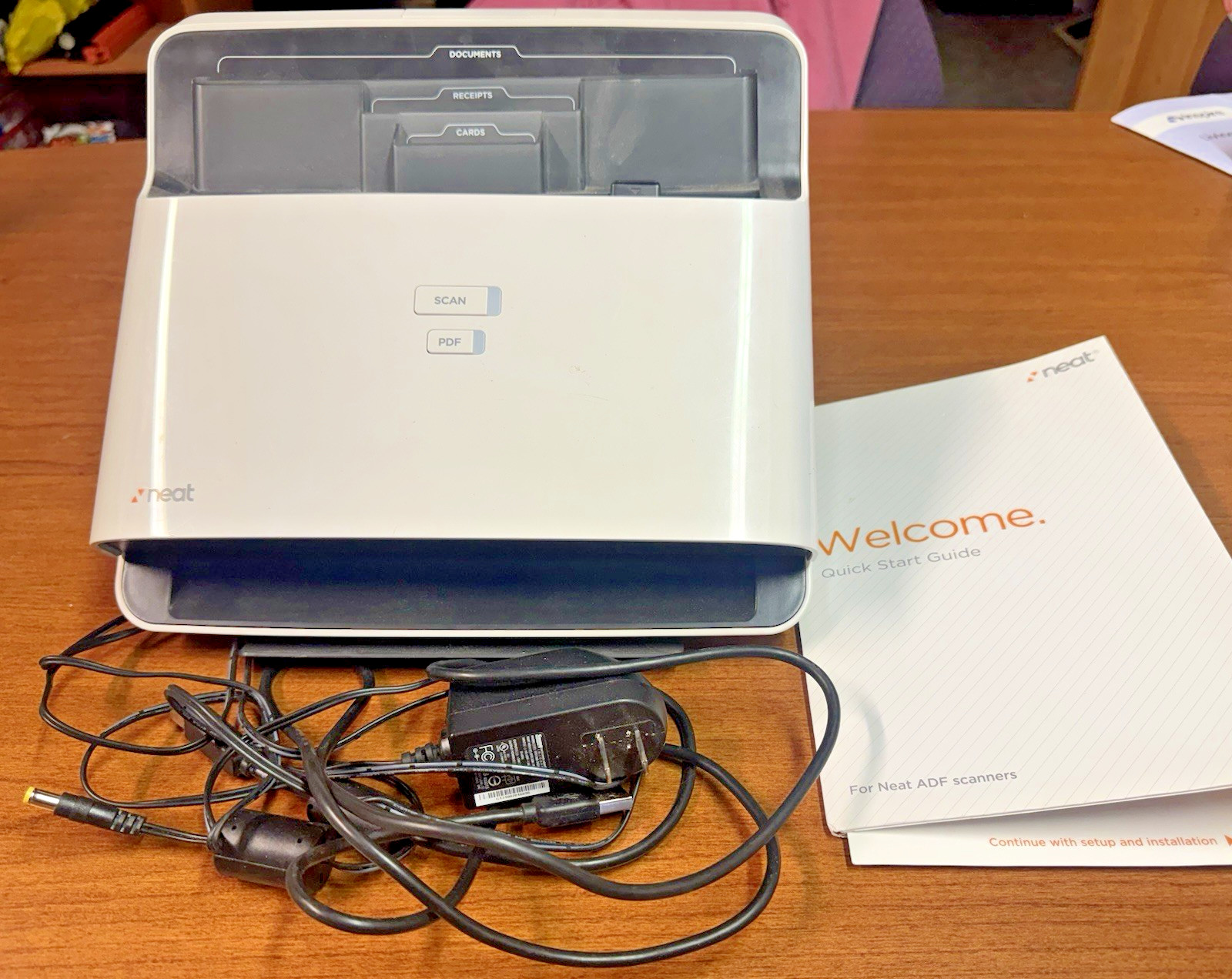 Neat ND-1000 NeatDesk Desktop Scanner Duplex 600x600 DPI USB 2.0 A4
