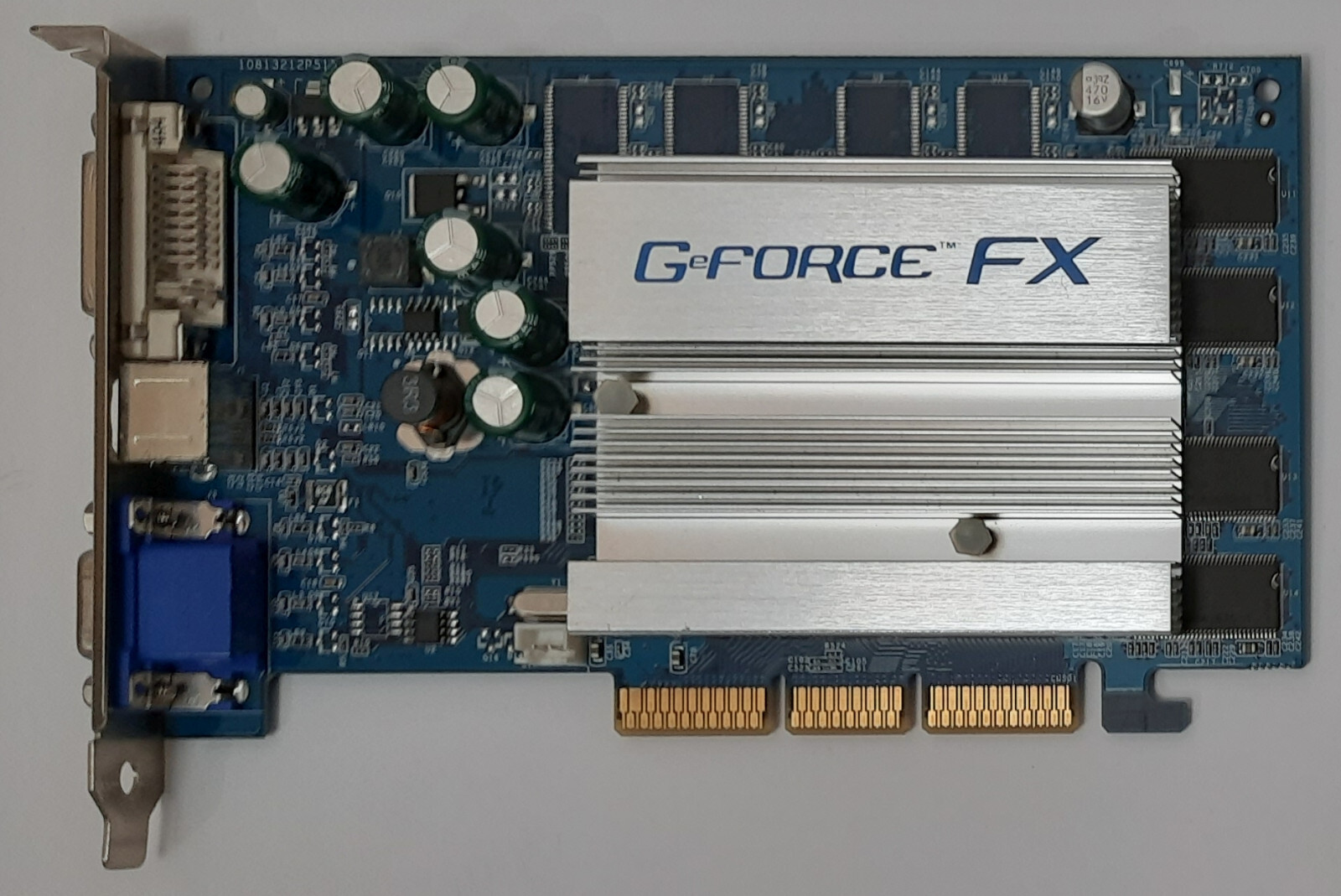 Club3D CGN-348TVD-1 AGP Graphics Card (Nvidia GeForce FX520, 128MB, Retro, 2003)