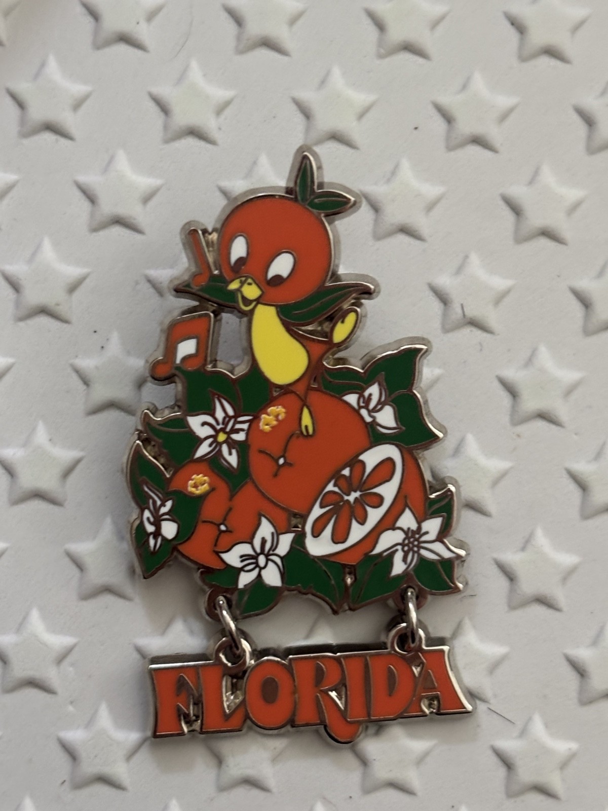 Disney Orange Bird Retro Florida Dangle Walt Disney World Pin PP148841