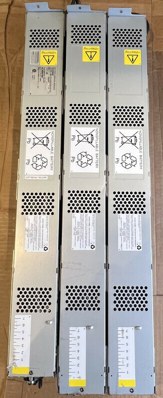 LOT OF 3 IBM FH12000JBU-B-A-S BATTERY BACKUP FOR DS8880/DS8870 STORAGE  SYSTEMS