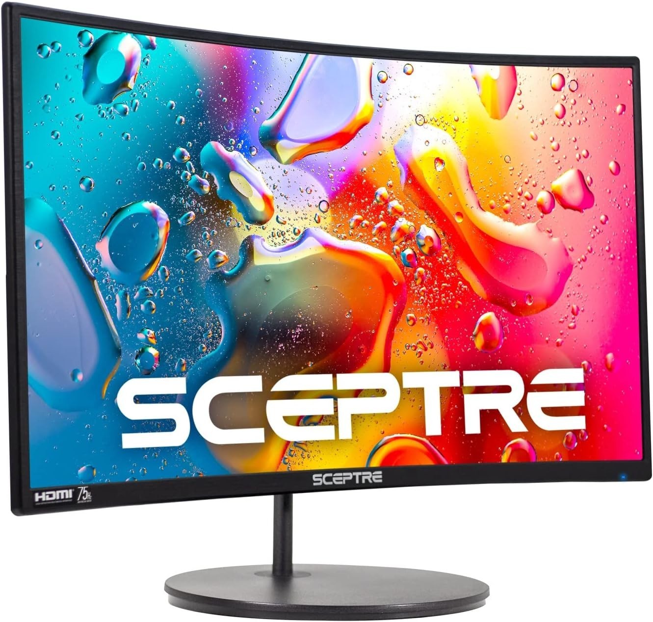 Sceptre 24-inch 1080p Curved Gaming Monitor 1800R 75Hz HDMI VESA C248W-192