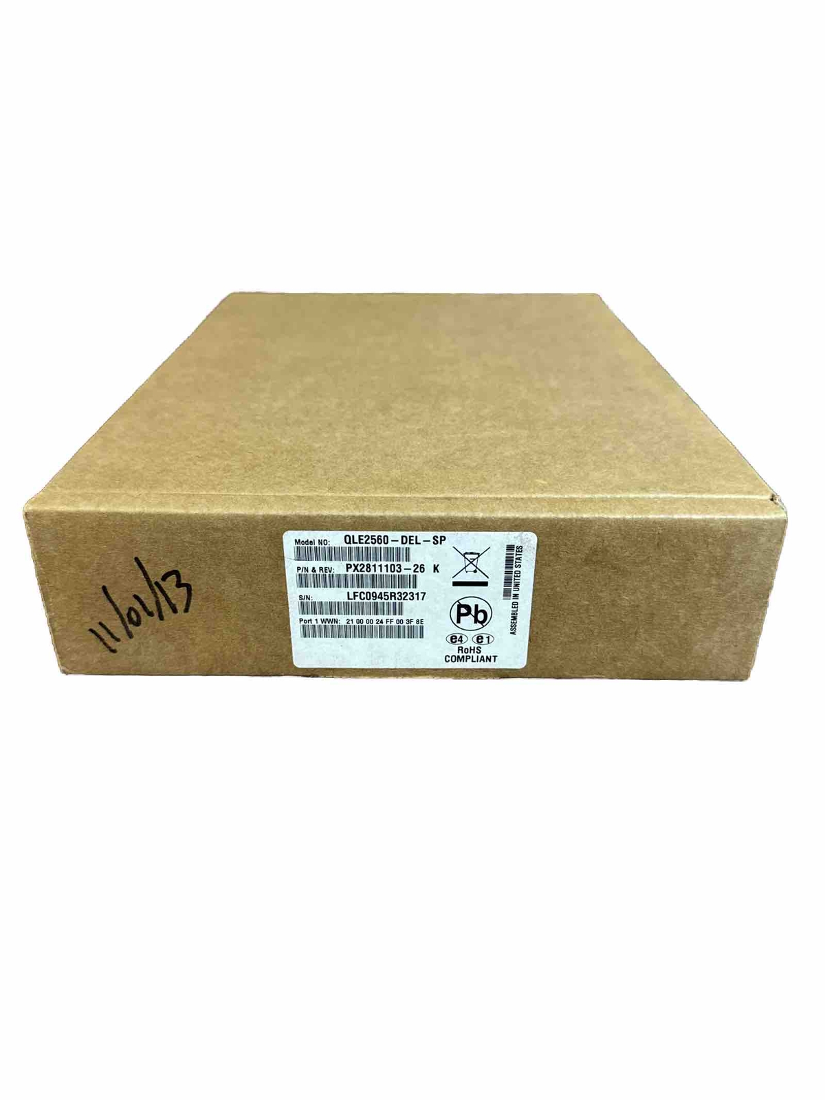 DELL 0H05TJ QLE2560 8GB FC SINGLE PORT PCIe x8 SEALED BOX