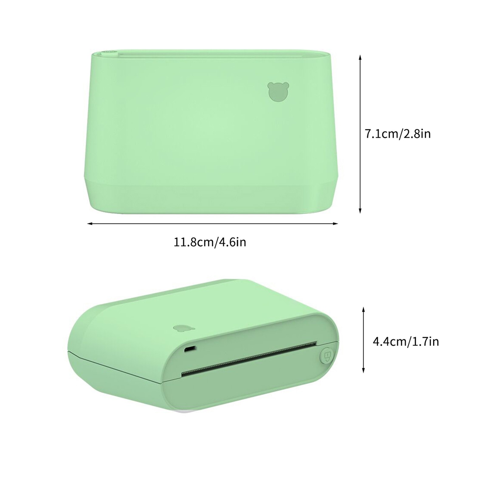 PeriPage A9 Pro BT Portable Thermal Pocket Printer 304dpi Grayscale Mode XUFR