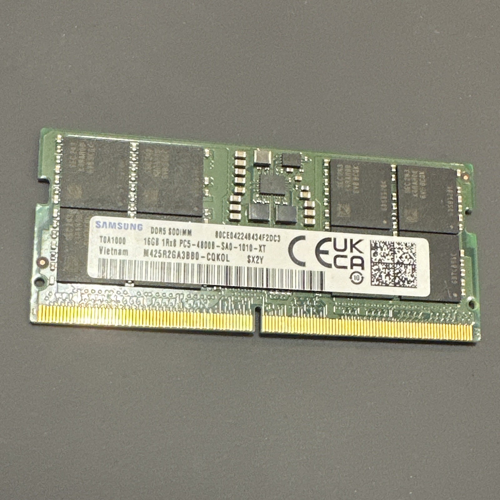 Samsung 16GB DDR5 PC5-48000 262-Pin SO-DIMM RAM