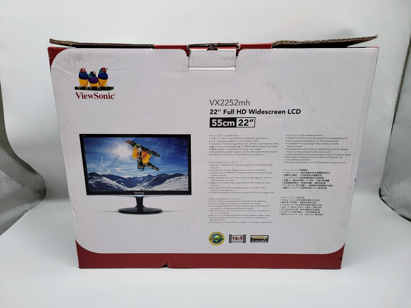Viewsonic VX2252MH 22" Full Hd Widescreen LCD Display