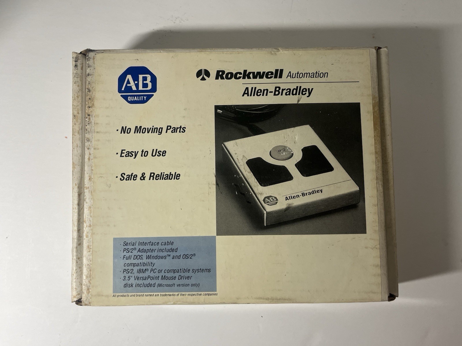 Allen-Bradley 6189-DPMOUSE Industrial Mouse Rockwell Automation UNTESTED