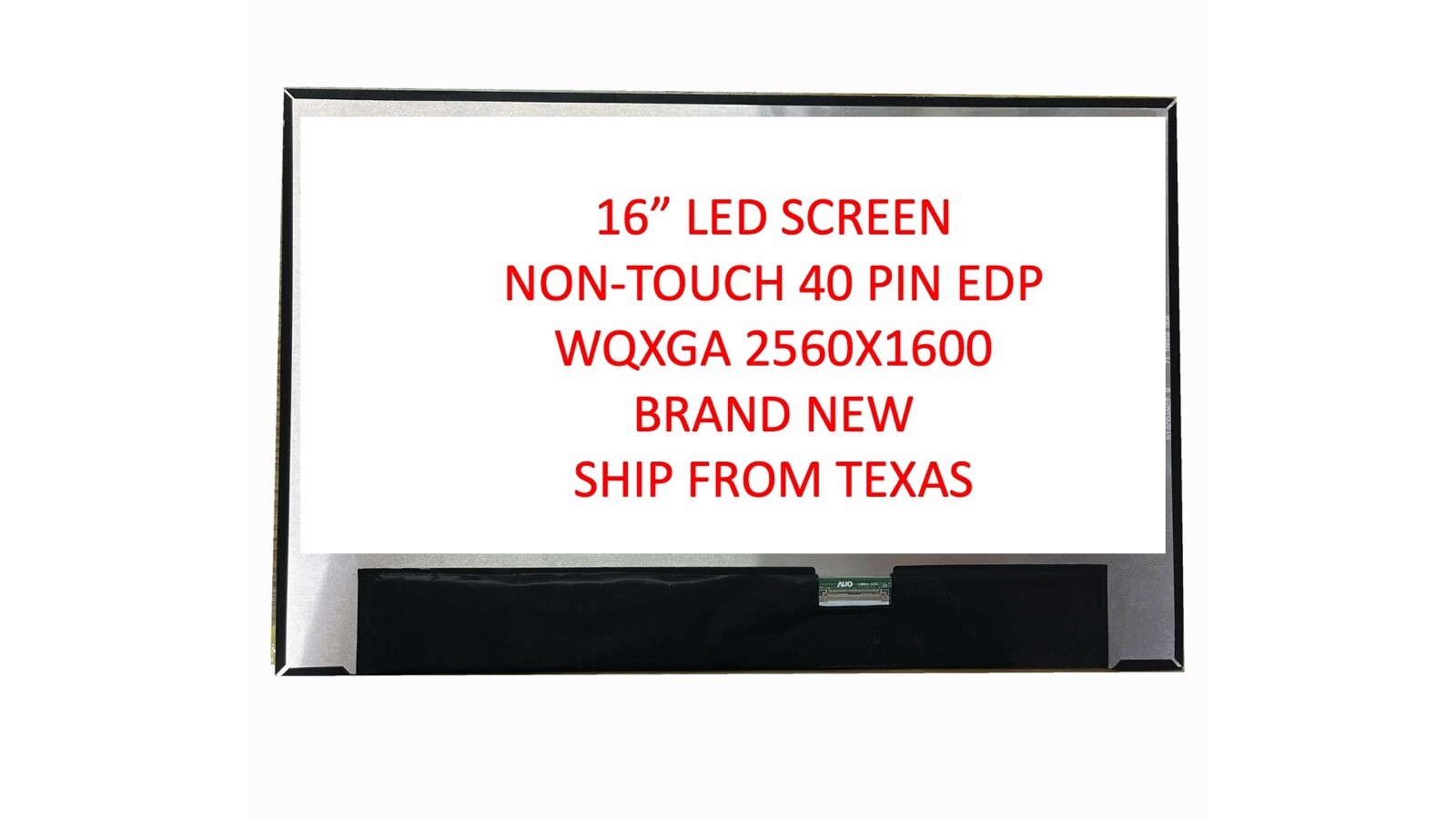 NE160QDM-NM4 V8.4 Led Lcd Screen Panel 16" WQXGA 2560x1600 240Hz 18010-16022300