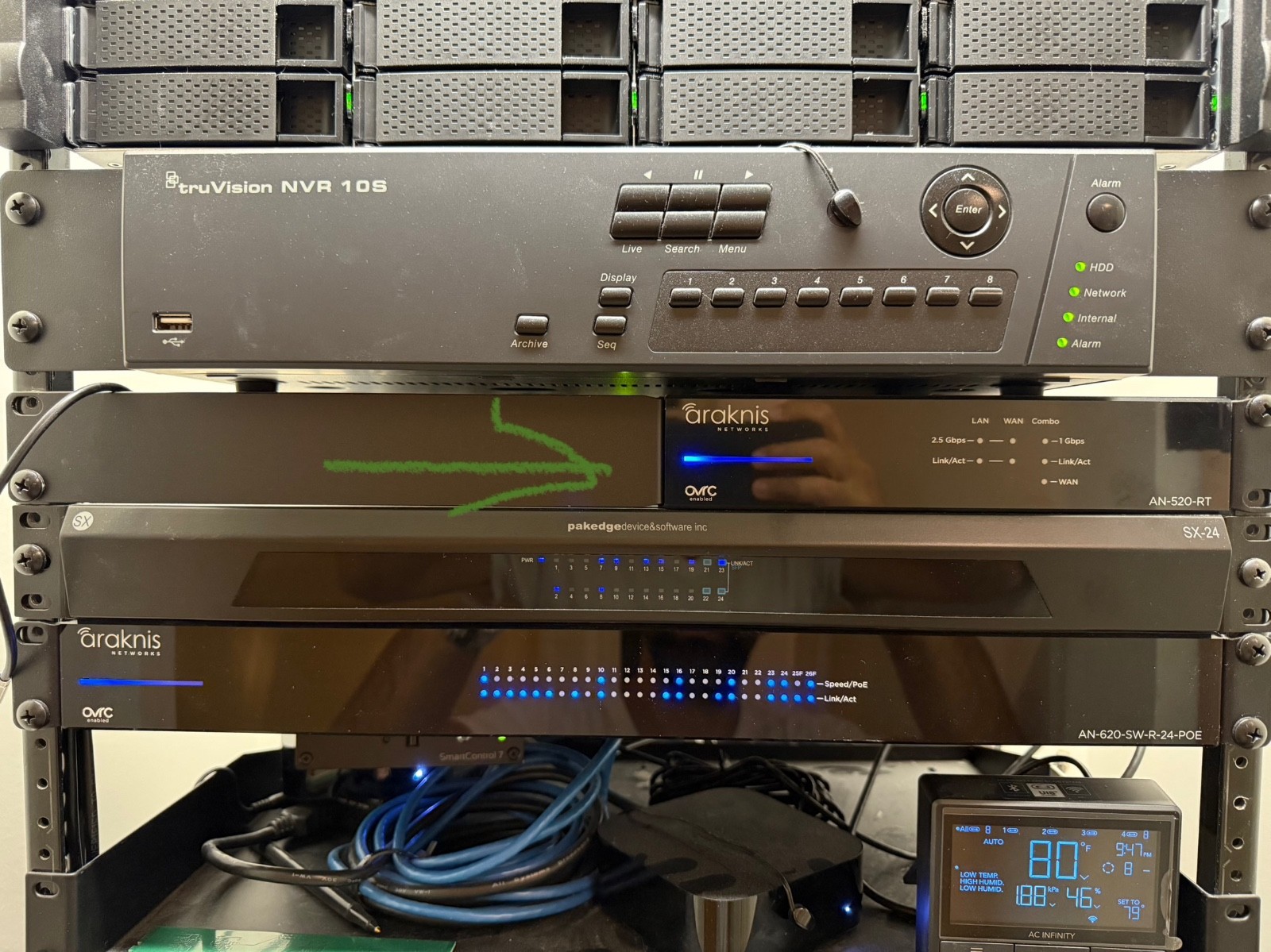 Araknis Networks AN-520-RT Dual-WAN Multi-Gigabit VPN Router Brand New