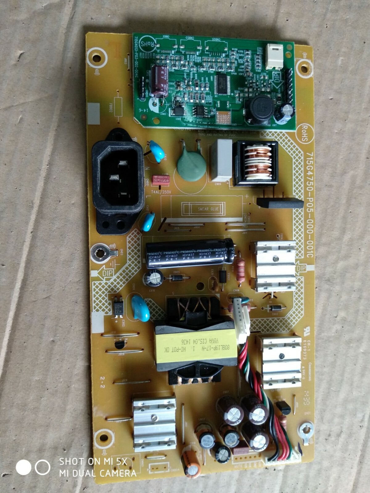 715G4750-P05-000-001C inverter board / power supply board for AOC E2252SWDN