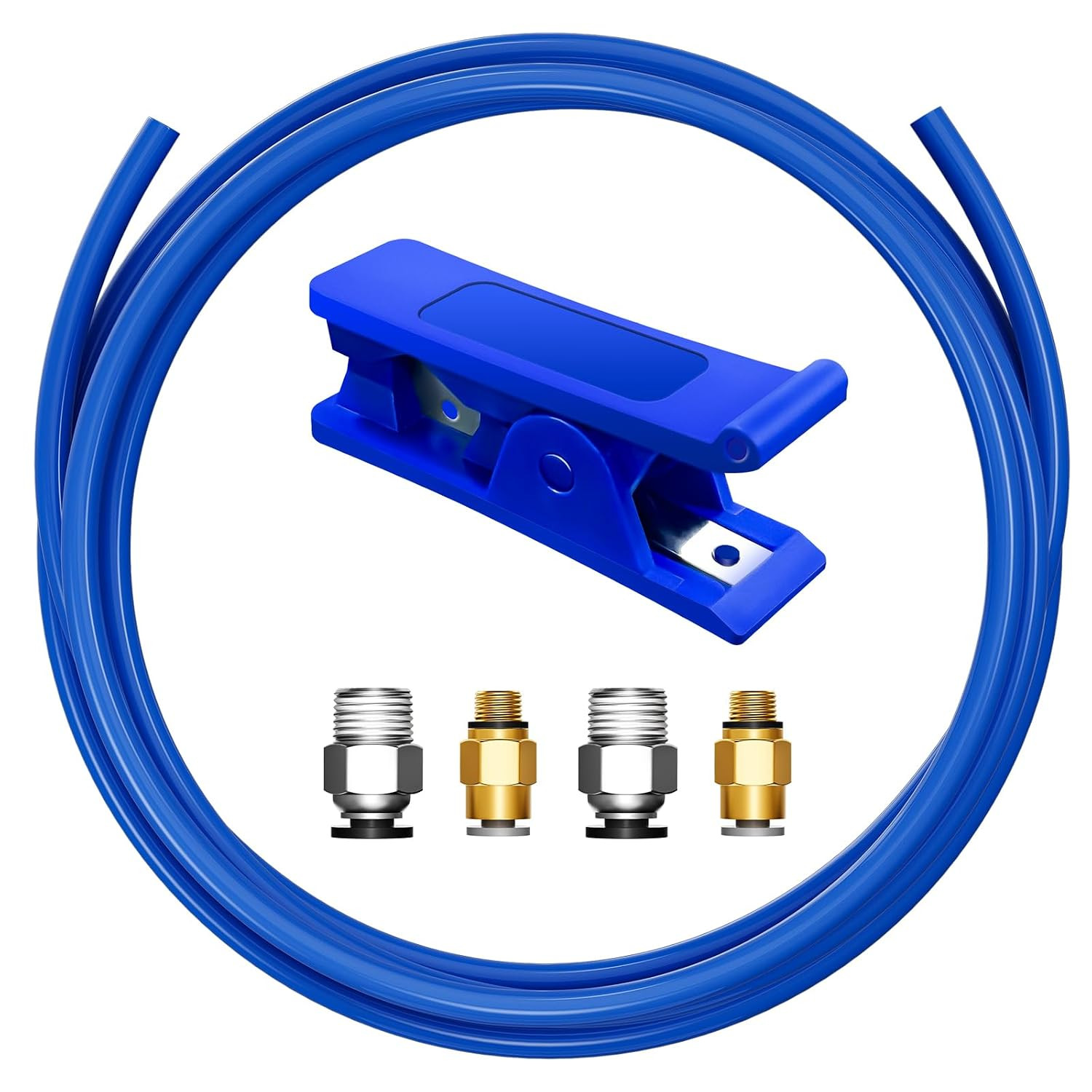 Bowden Tube Kit, PTFE Tube for 1.75Mm Filament with PC4-M10 & PC4-M6 Tubing Conn