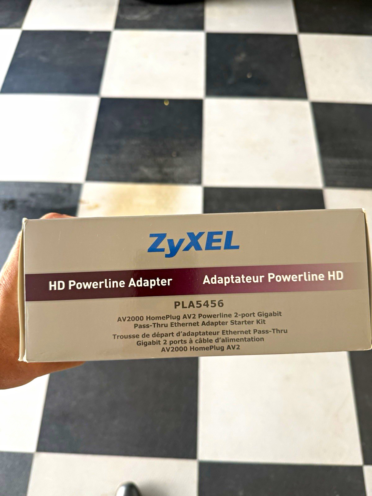 ZyXEL PLA5456 AV2000 HomePlug AV2 2-Pack 2-Port Gigabit Pass-Through