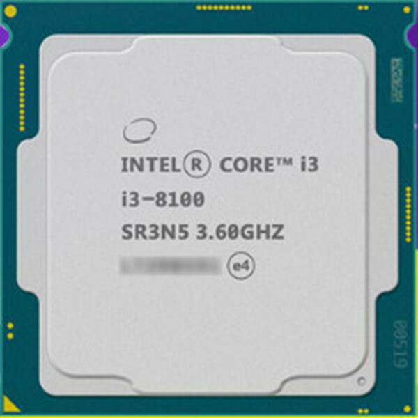 Intel i3-8100 i3-8300 i3-9100 I3-9300  LGA 1151 CPU