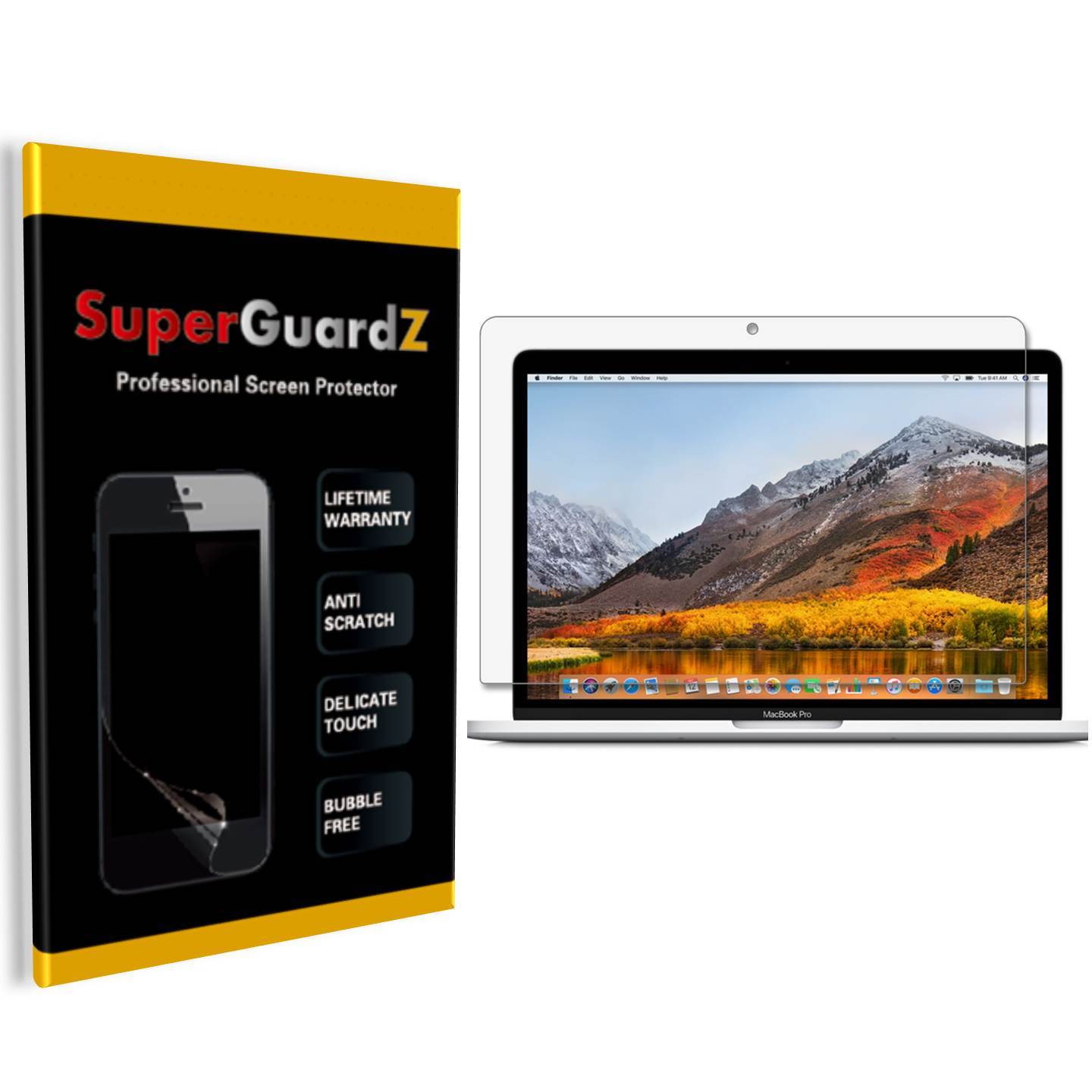 2X SuperGuardZ Clear Screen Protector Guard For MacBook Air 13 inch（2020 / M1)