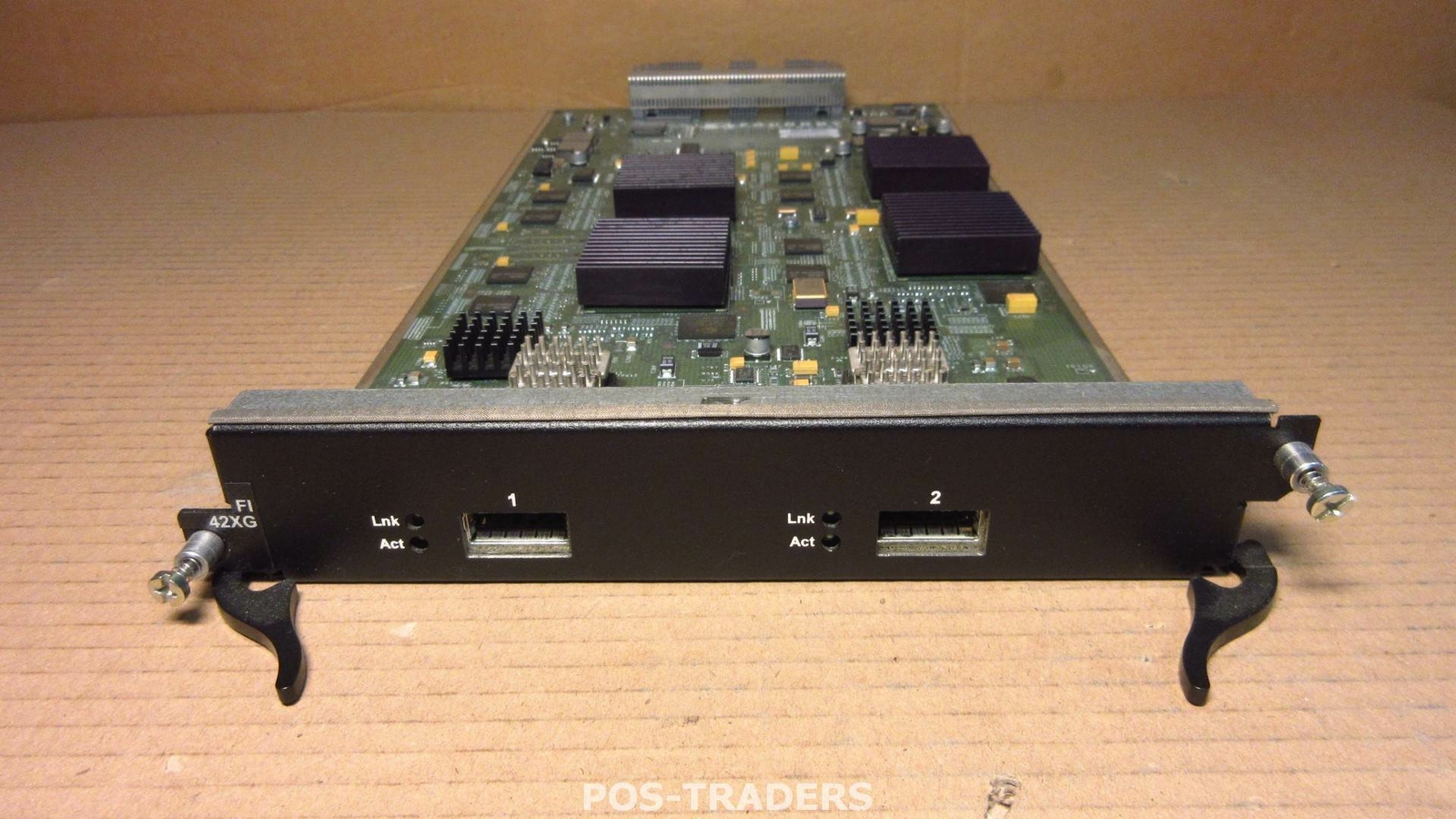 Foundry Brocade SX-FI42XG 2 Port 10GbE XFP Module PULLED FROM FASTIRON SX 800