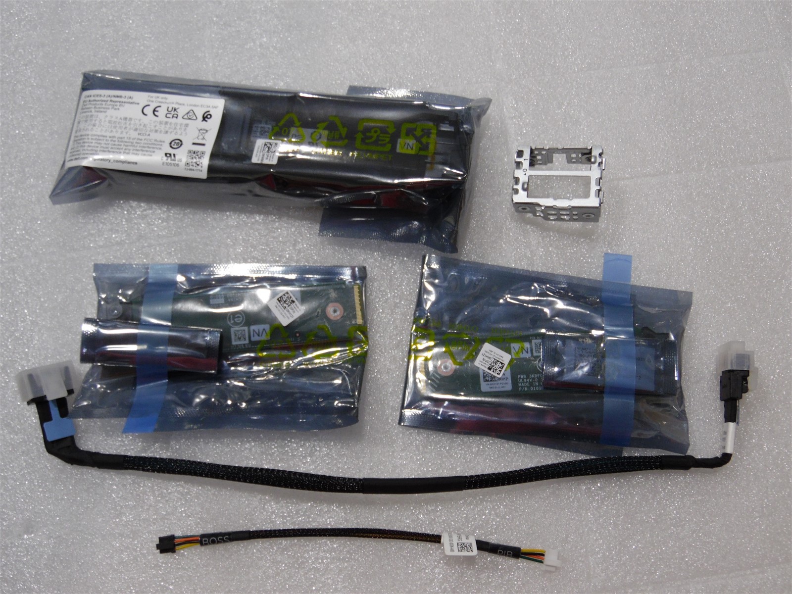 DELL POWEREDGE SERVER R760xd2 BOSS N1 PCIE DUAL M.2 SLOT RISER KIT WW56V KH121