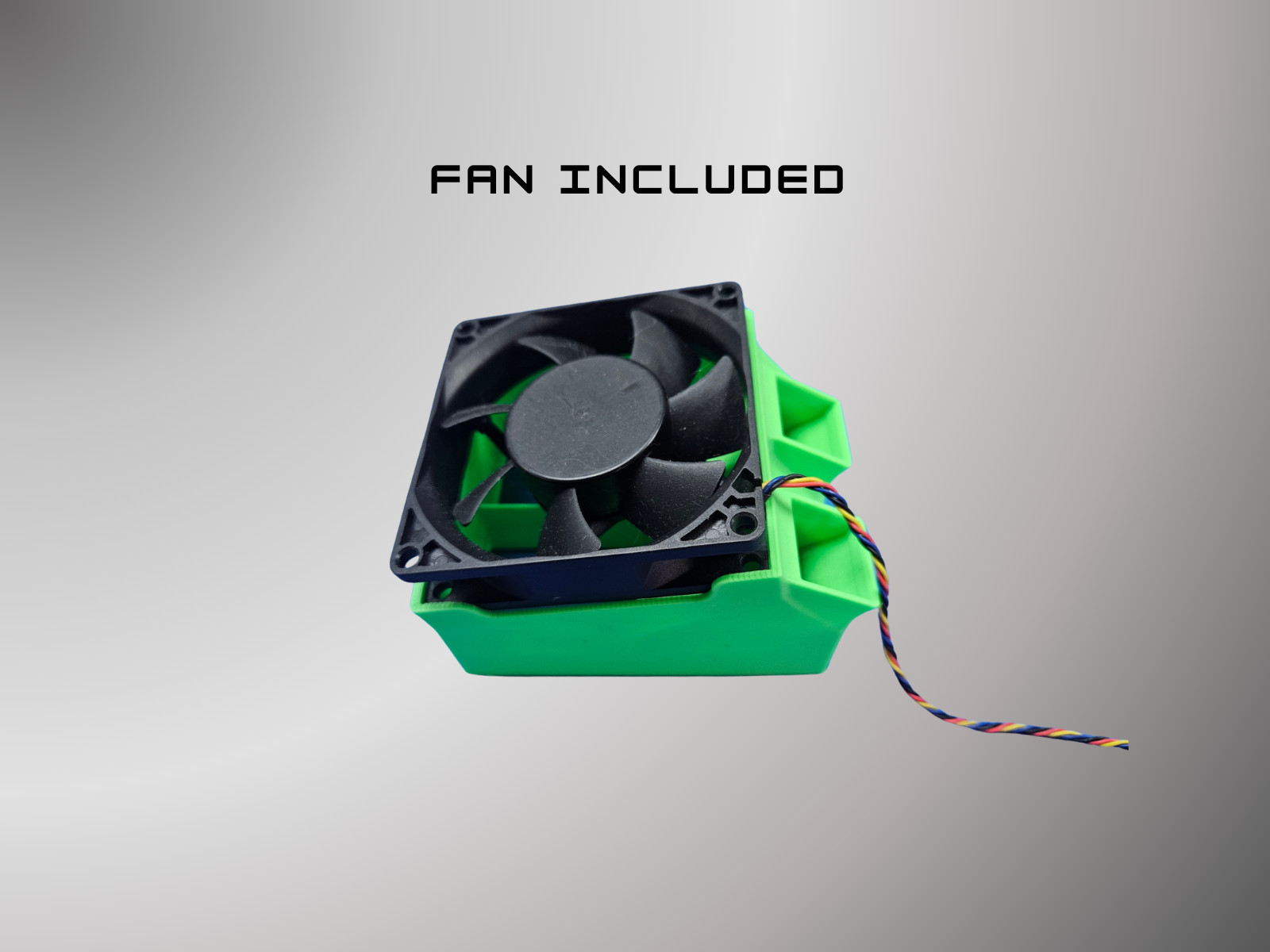 AMD DUAL Mi210 RADEON INSTINCT GPU Cooling Fan Shroud Accelerator Card AI