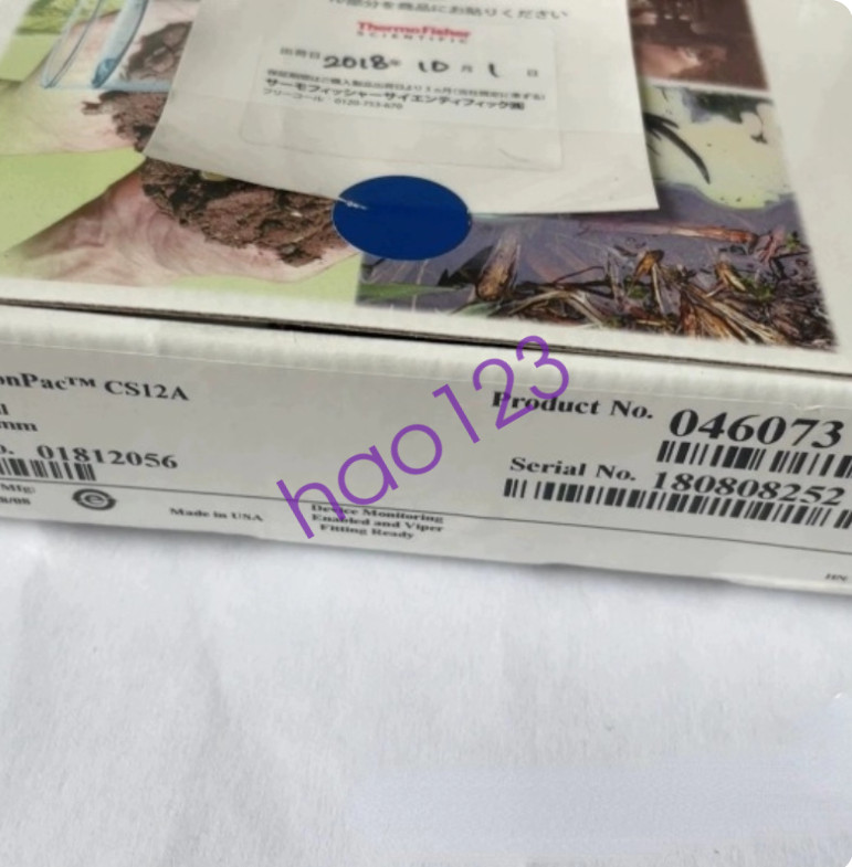 CS12A，046073 Brand New Ion Chromatography Column CS12A 046073 DHL/FedEx