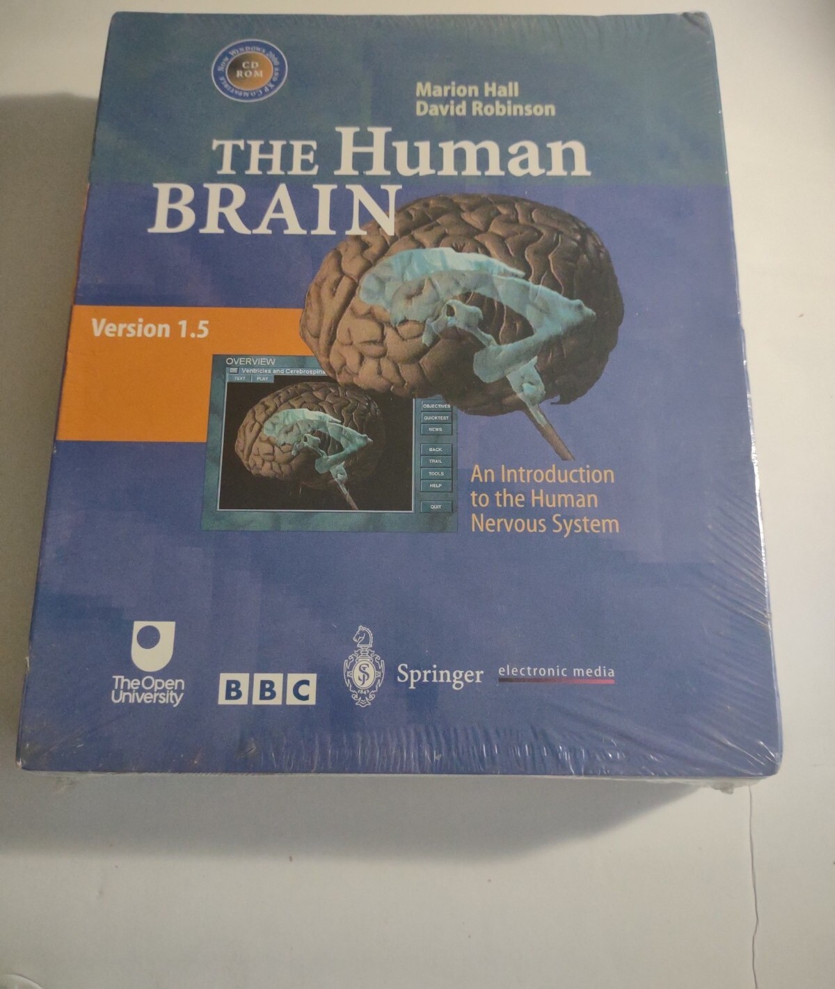 The Human Brain Version 1.5  An introduction to the Human Nervous System CD-ROM
