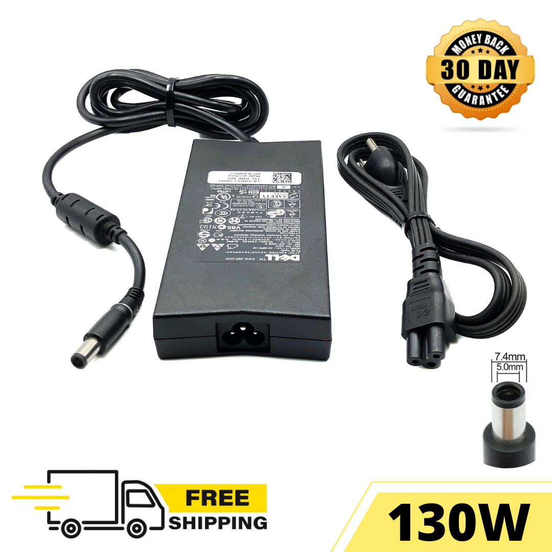130W OEM Dell Adapter for E-PORT E-PORT PLUS D-PORT Dock Station PR02X PR03X pc