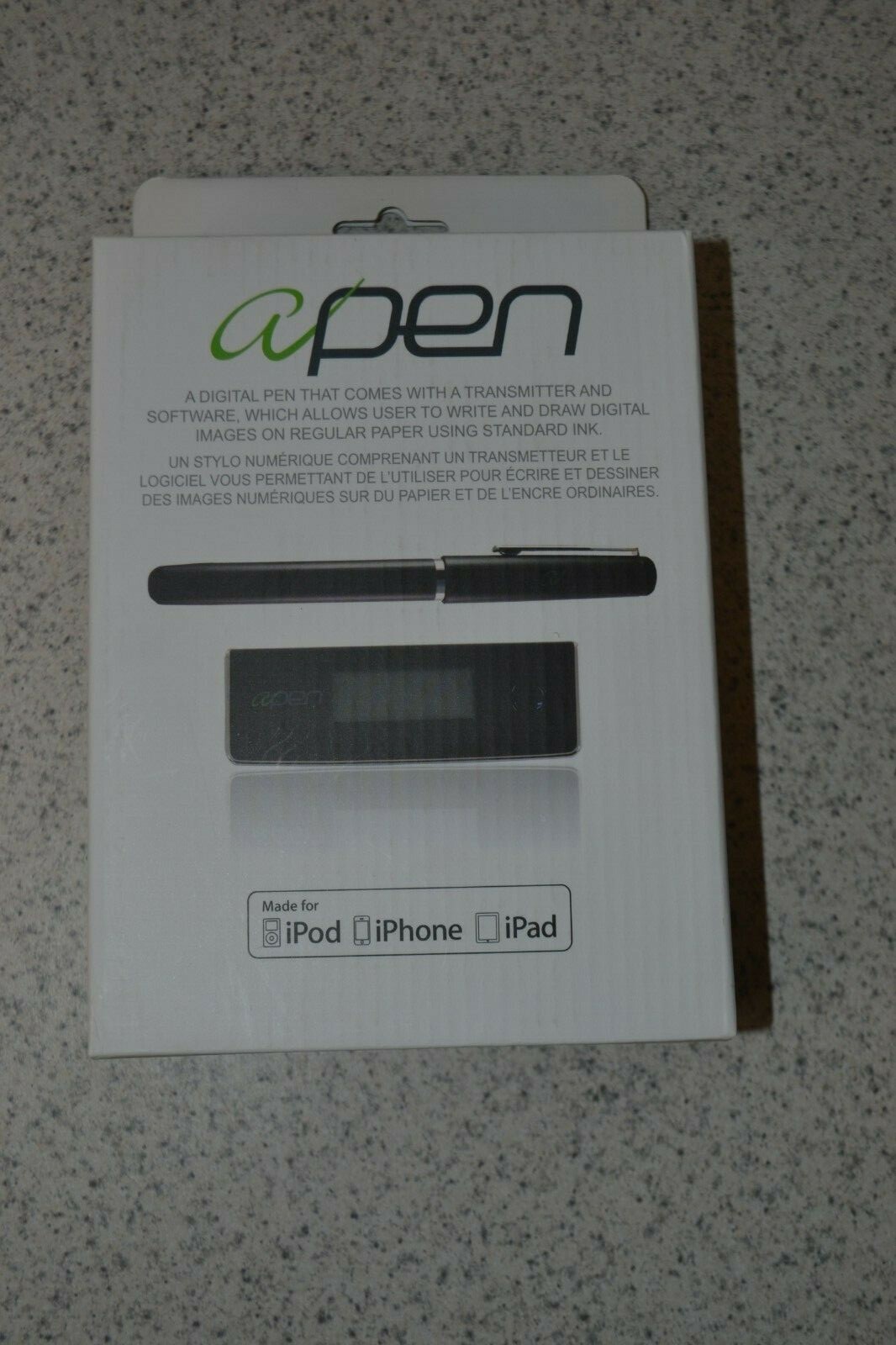 Wireless Digital Recording Pen Apen A4 for iPod, iPhone & iPad EFun