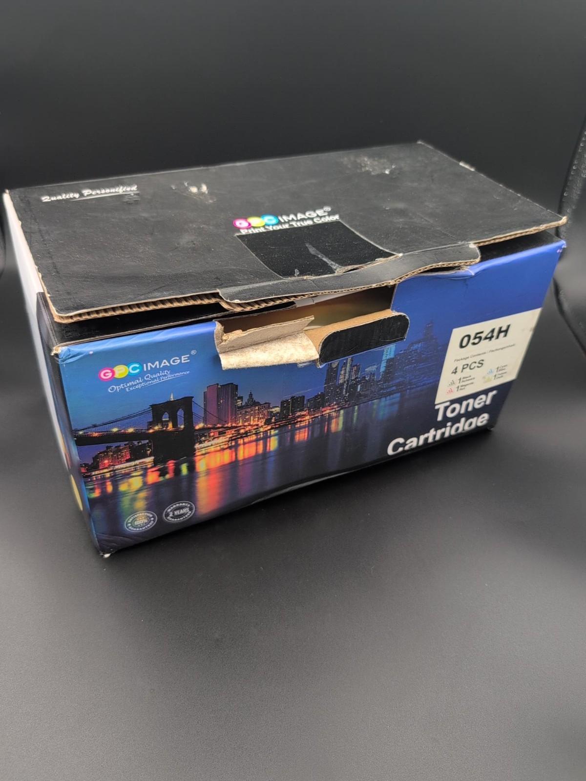 GPC Image 054H Toner 4 Pack Canon CRG-054H MF644Cdw MF642Cdw LBP622Cdw New
