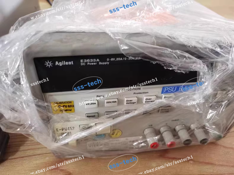 1PCS Agilent E3633A DC POWER SUPPLY 0-8V,20A/0-20V,10A#XJ