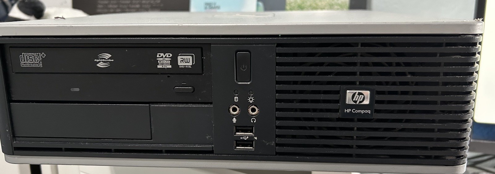 HP Compaq dc7800 SFF (Core 2 Duo E7400 @ 2.8 GHz, 4GB RAM, 250 GB HDD)