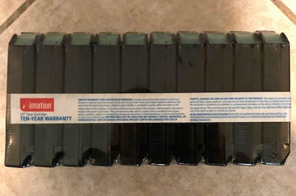 New OEM SEALED IMATION 3590K 40852 20/40GB BLACKWATCH 1/2 INCH TAPES 30 PACK