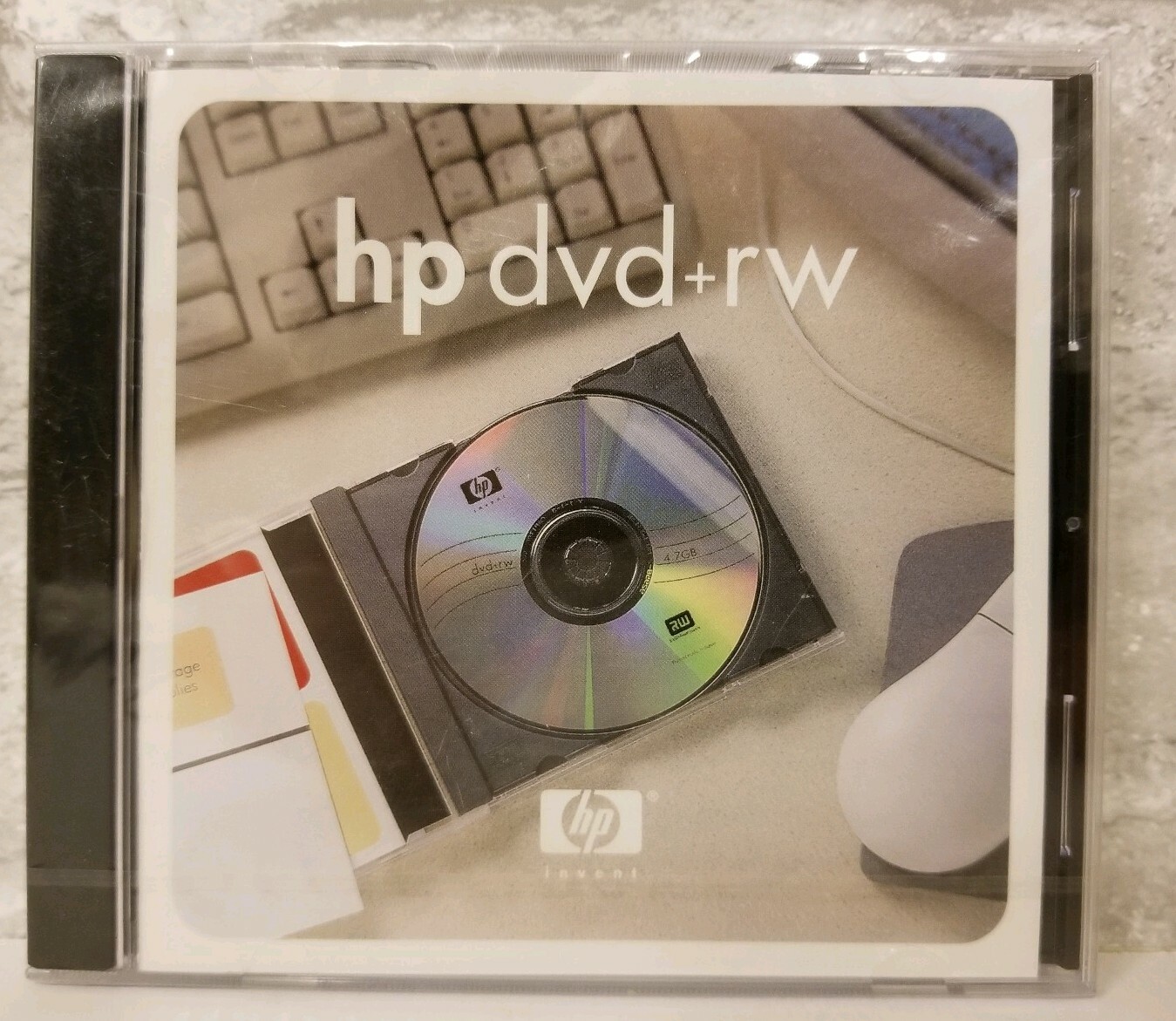 Brand New Sealed HP Invent C8008A 4.7GB DVD+RW Re-Writable Media Disc