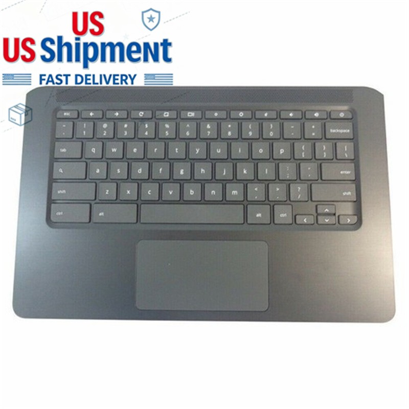 L62440-001 New For HP Chromebook 14A G5 Palmrest Keyboard & Touchpad USK