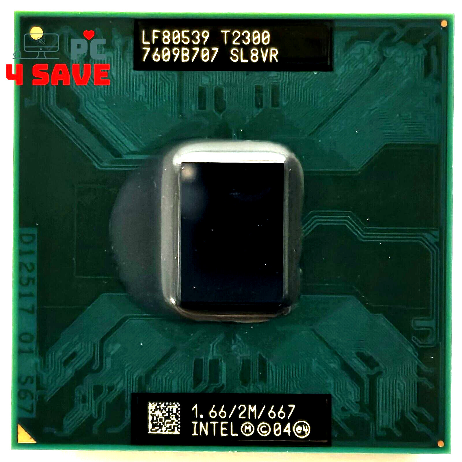 Intel Core Duo T2300 1.6GHz 2MB Socket M Laptop CPU Mobile Processor SL8VR SL9JL