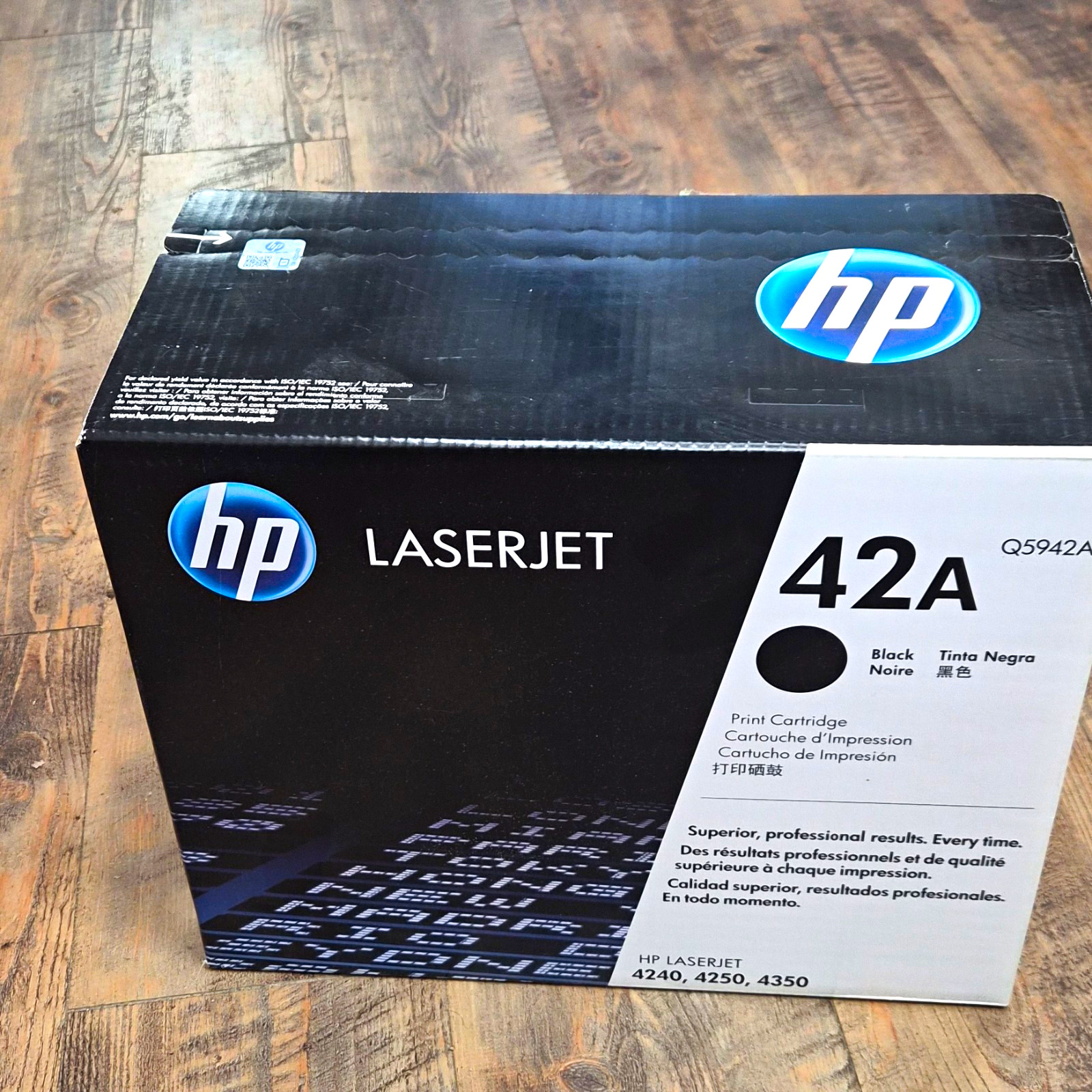 HP 42A Q5942A Genuine Original Black Laser Toner for LaserJet 4240/4250/4350