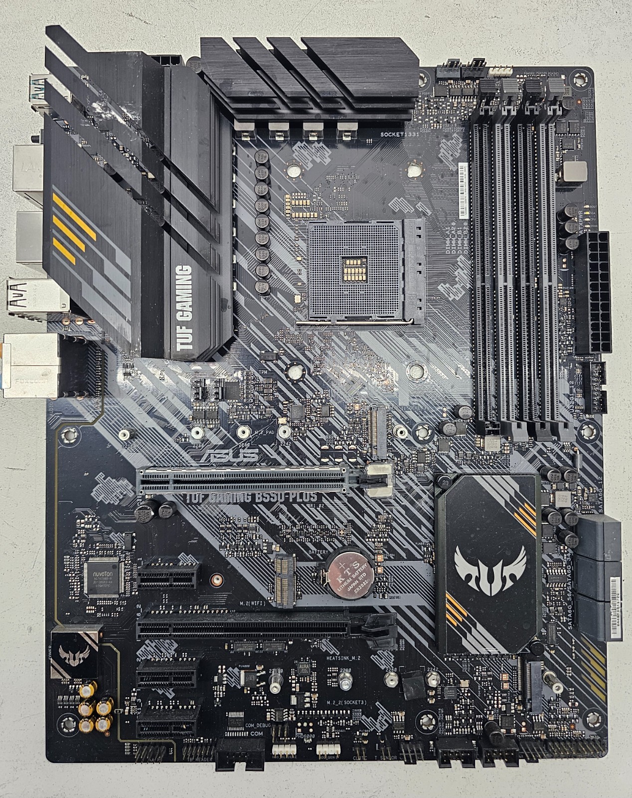 ASUS TUF GAMING B550-PLUS AM4 AMD Motherboard (FL)