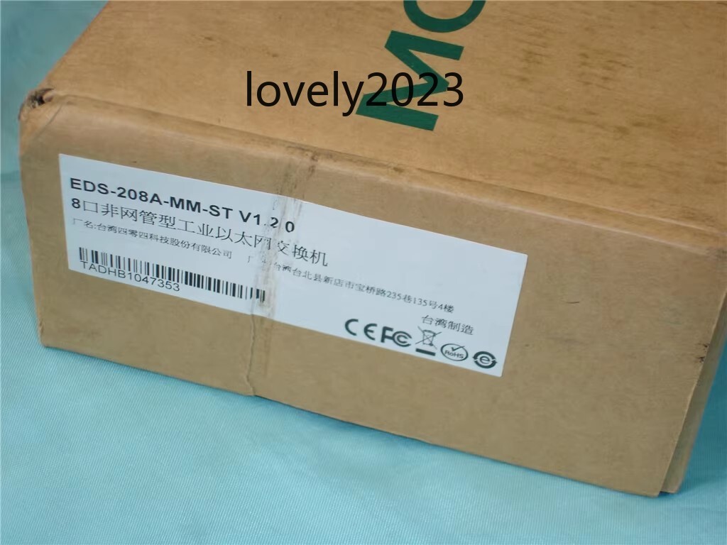 1pc new MOXA EDS-208A-MM-ST 8-port Ethernet switch