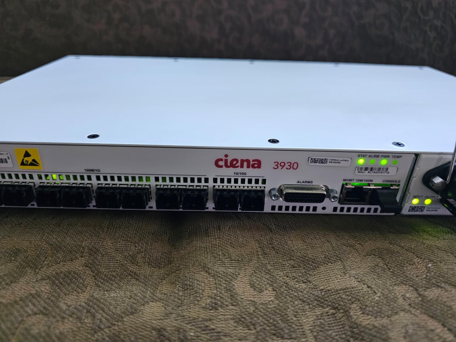 Ciena 170-3930-910 8-Port Ethernet Service Delivery Switch 2